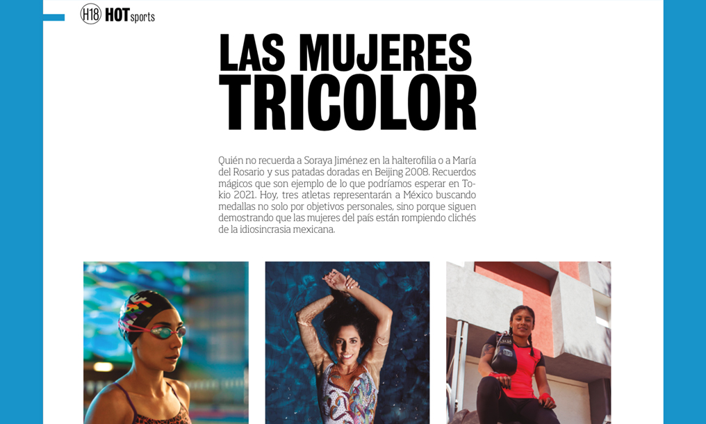 Hotbook – Las mujeres tricolor